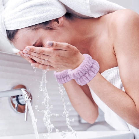 20 Шт Полотенец для запястья, как показано на рисунке, Фланель для мытья лица, Браслет для мытья лица, Спа-браслет для мытья запястья из микрофибры, Браслет для мытья запястья