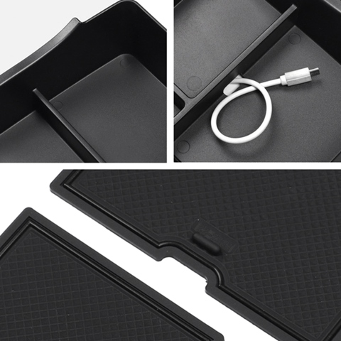 Держатель ящика для хранения подлокотника Центральной консоли автомобиля, Органайзер для салона, лоток для перчаток Honda VEZEL HRV 2022