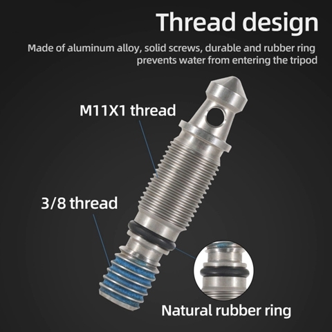 Регулируемая подставка для ножек с шипами на 3/8 винтовых ножек Подставка для ножек с шипами на 3/8 фута для фотосъемки со штативом-моноподом