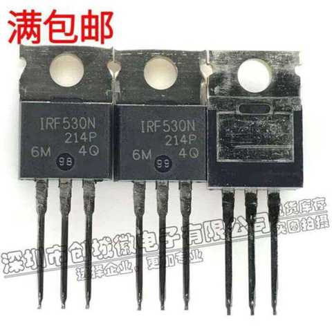 10pcs/lot Партий IRF530N 17A / 100V N TO - 220 MOS