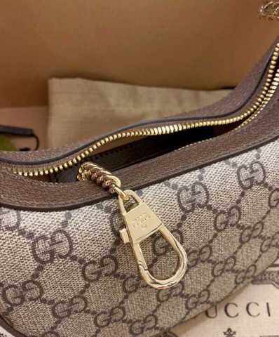 Мини-сумка Gucci Ophidia GG 658551 Dark Coffee