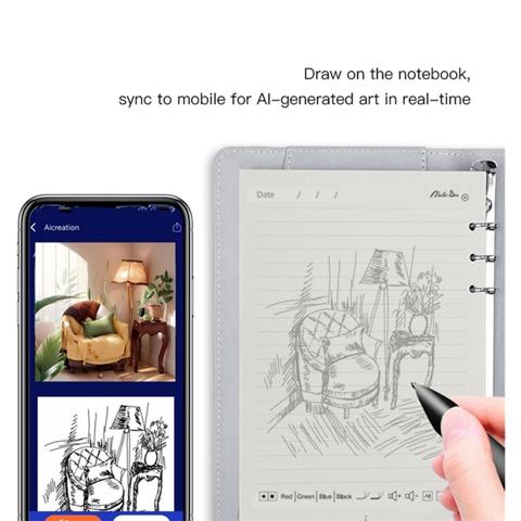 Syncify Digital Sketchbook Pro V2, интеллектуальная ручка для синхронизации по Bluetooth 5.0 и цифровой блокнот, инструмент для письма и создания заметок