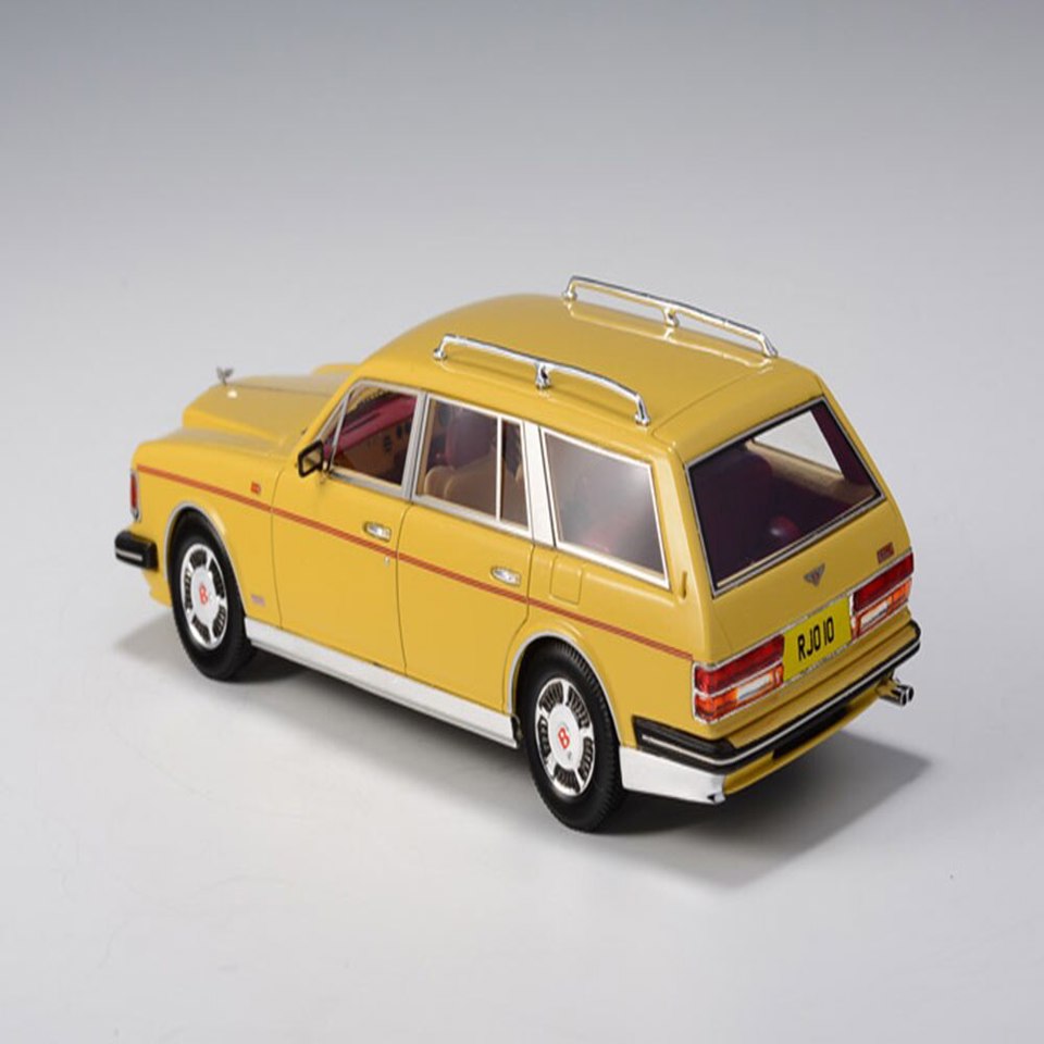 Модель автомобиля Bentley RJD Val Disere 1986 желтый 1:43 GLM