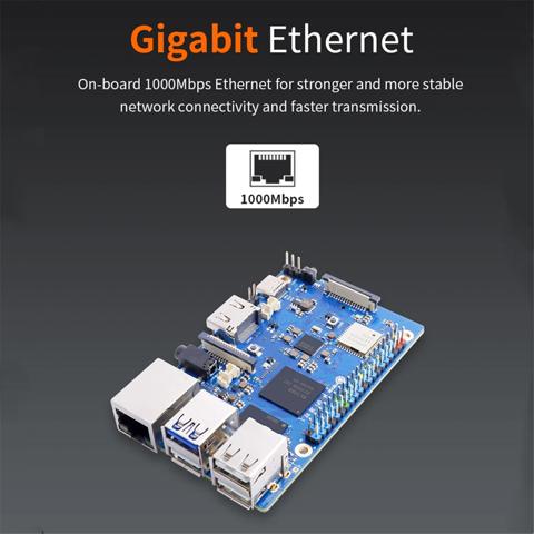 Для мини-пк Orange Pi 3B с 2 ГБ оперативной памяти DDR4 Rockchip RK3566 WiFi + BLE