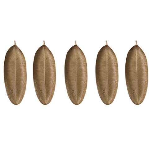 Набор Из 5 Сервировочных Подносов В Форме Сусального Золота В Скандинавском Стиле Для Украшений, Фруктов И Закусок