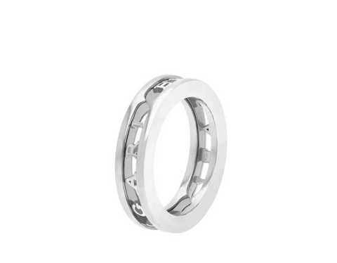 копия 1: 1 Кольцо Bvlgari Новое Полое Кольцо с Буквами Размер B