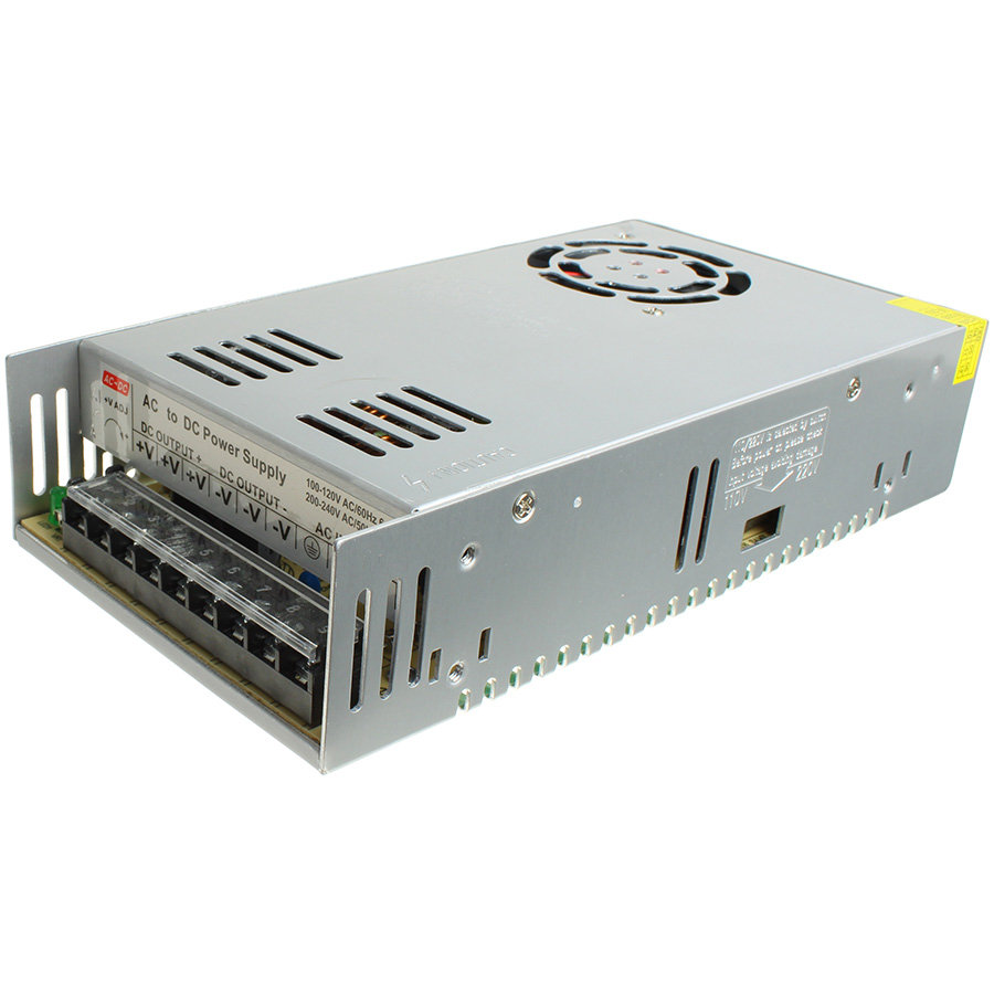 

Блок питания 12В 40А, металл Power Supply