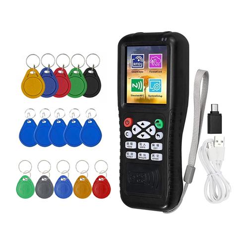 X100 RFID NFC считыватель смарт-карт Writer + 5XUID / CUID / T557 Брелок для ключей RFID дубликатор программатор Зашифрованный ID IC Копировальный аппарат для ключей