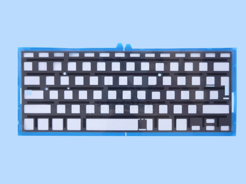 Клавиатура для MacBook Air 13" A1369 A1466 Черная верт. Enter С подсветкой (2010 - 2017)