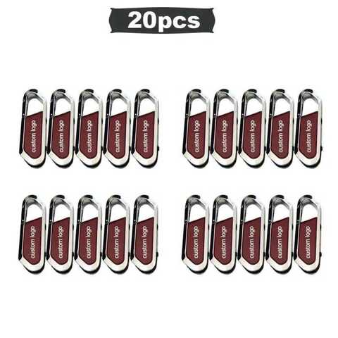 20 Шт./лот Флеш-накопитель 64 32 USB 2.0 4 8 16 ГБ С Бесплатным Логотипом U Диск Персонализированная Флешка