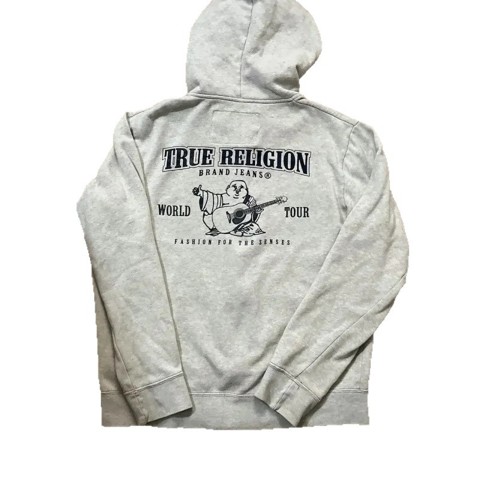 Свитшот TRUE RELIGION В Стиле РетРо Y2K Модный Брендовый Худи На Молнии С Принтом Для Мужчин И Женщин.