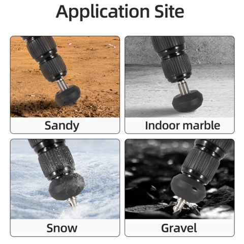 Регулируемая подставка для ножек с шипами на 3/8 винтовых ножек Подставка для ножек с шипами на 3/8 фута для фотосъемки со штативом-моноподом