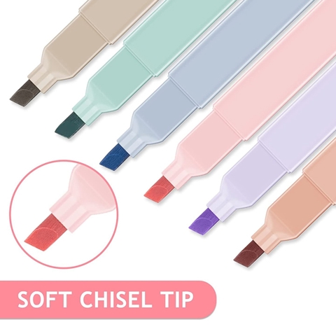 Маркеры Милые Эстетичные ручки Разных цветов, Библейские маркеры с мягким наконечником