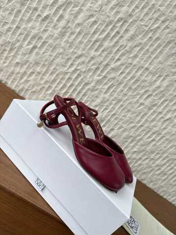 копия 1: 1 G Loewe ss Новые игрушки Балетные туфли с ремешком на щиколотке Как самый популярный дизайнерский бренд за последние