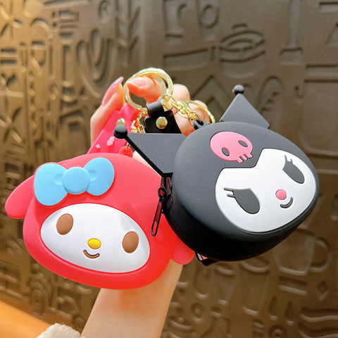 Cartoon coin purse Карманный Силиконовый КошелеК С МультяшныМ Принтом Маленький Подарок Пары ОптОвая Продажа Мини-кошелек Детей 