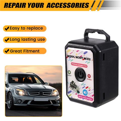 Mercedes W204, W207 и W212 С 2007 по 2014 год Эмулятор блокировки рулевой колонки для Mercedes Benz W204 W207 W212