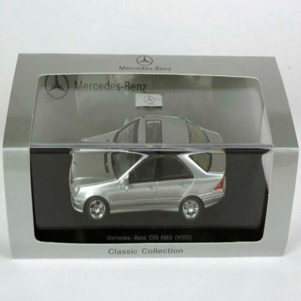 МОДЕЛЬ КОЛЛЕКЦИОННАЯ MERCEDES AMG C55 (W203) 2004 SILVER | AliExpress