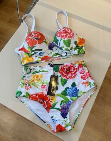 копия 1: 1 Классический бикини D&G D&G❤Купальники, подходящие для различных сценариев‍♀Пляжный купальник для бассейна, горячих и
