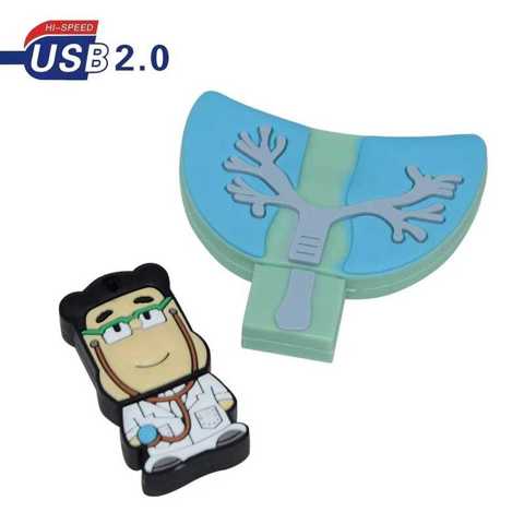 Флешк USB2.0 С МультяшныМ Доктором И ЧеловеЧескими Оргнми Медсестр Зуб USB-нкопитель 4GB 8GB 16GB 32GB 64GB 128GB