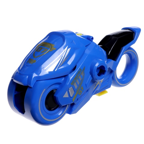 3 шт. Волчки 'Мото файтер', набор 2 шт., с устройством запуска, световые эффекты