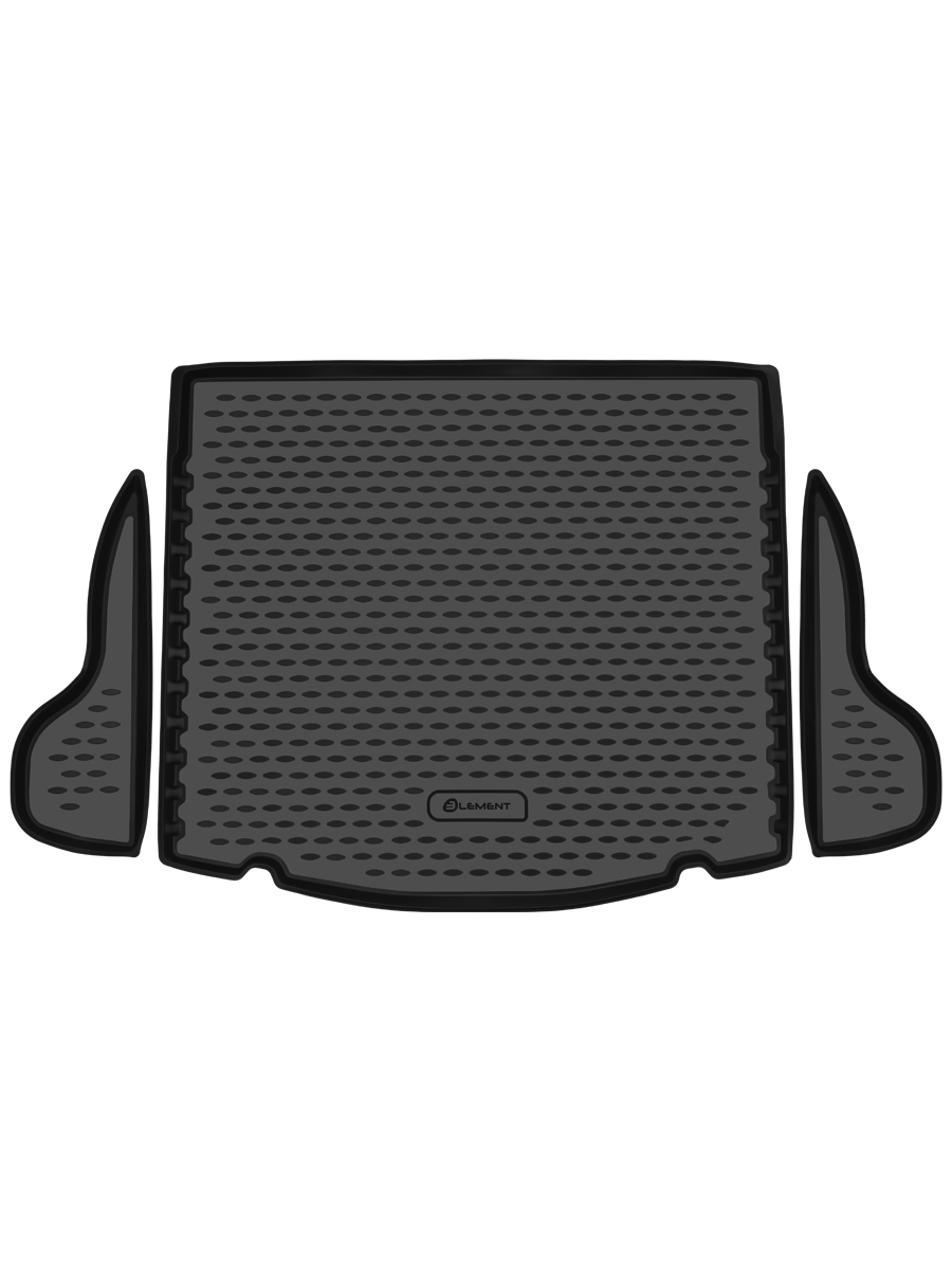 

Коврики в багажник для TOYOTA Corolla Cross (I) 2020- (Гибрид, Европа; не подходит для машин из Китая) 3 шт. (полиуретан)