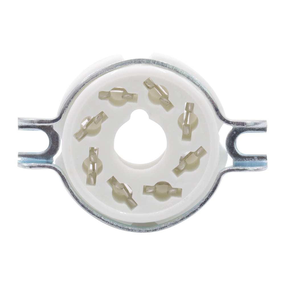 

10ШТ Крепление на шасси 8-контактный K8A восьмеричные керамические трубчатые разъемы для KT88 KT66 6SN7 5AR4 GZ34 5881 6V6 5U4G 6550 6J7 GZC8-1