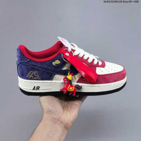 Кроссовки NIKE AIR FORCE 1 07 LV8 Year Horse Limited Edition Pure Low Top с полной стелькой кроссовки Обувь Самый легкий
