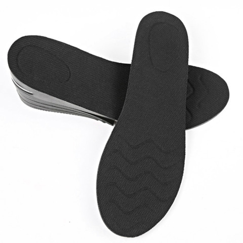 Стельки для повышения роста, спортивные амортизирующие подъемы для пятки, для увеличения роста, более высокие обувные вкладки (S)