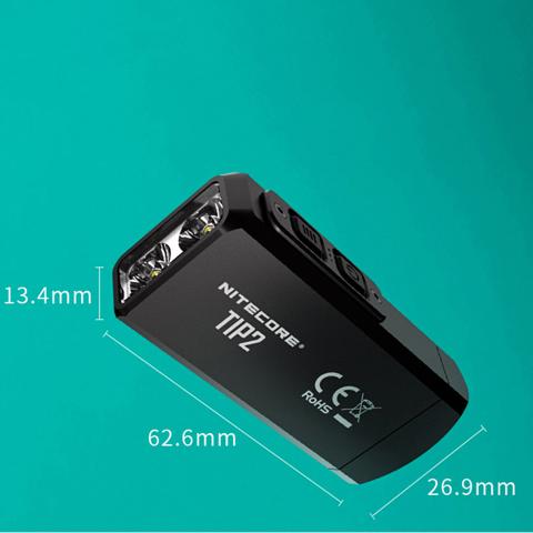NITECORE TIP2 720 люмен фонарь для ключей