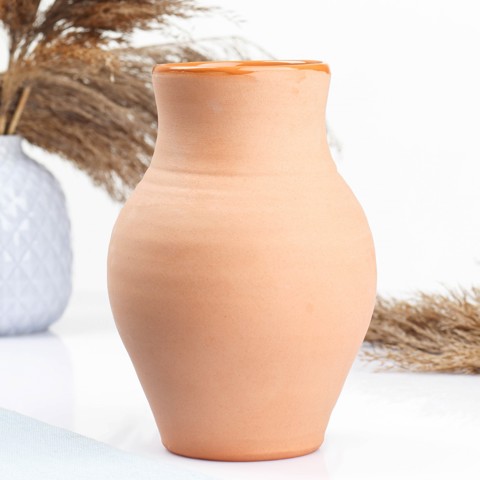 2 шт. Крынка Борисовская керамика 'Классика', 1 л, бежевая