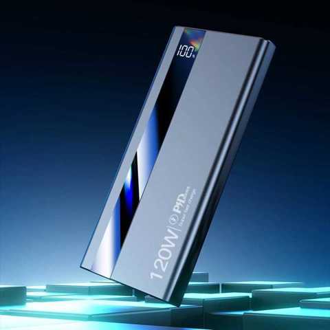 120 Вт 200000 мАч аккумулятор Power Bank с быстрой зарядкой 100000 мАч большой емкости с цифровым дисплеем Power Bank для Xiaomi