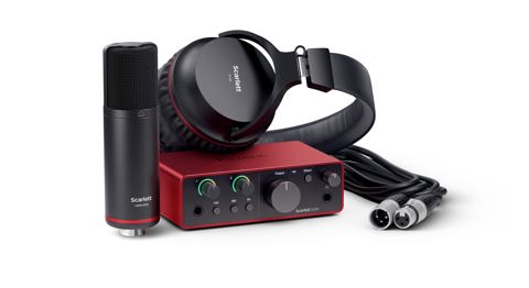 Focusrite scarlett 2i2 studio 3rd gen - купить недорого | AliExpress
