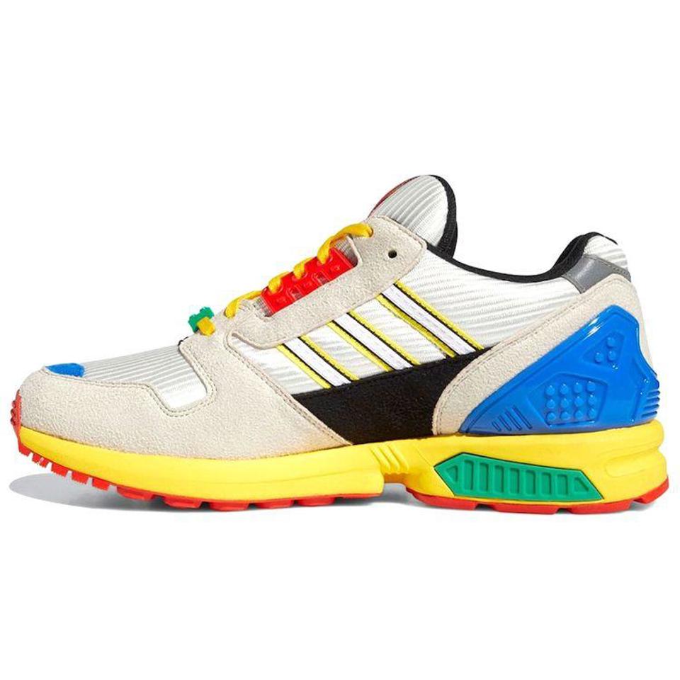 ૮꒰˶•༝•˶꒱ა♡ Кроссовки adidas LEGO x ZX 8000 серии A-ZX - Разноцветные