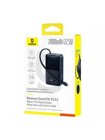 Аккумулятор EnerFill FC51 20000mAh 22.5W Cosmic Black