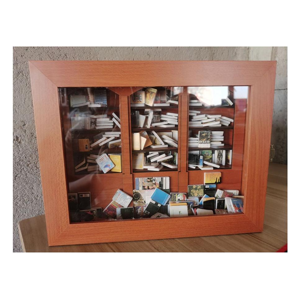 Книжный шкаф антистресс 200 книг