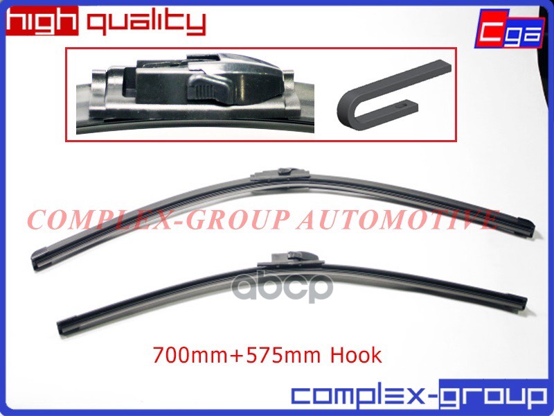 

Комплект щеток стеклоочистителя 700575 CGA арт. 10BLD24RA