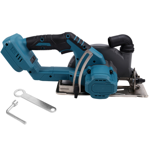 Бесщеточная циркулярная пила Электрическая пила с регулировкой угла наклона 0-45° Для резки древесины Мощный деревообрабатывающий инструмент для батареи Makita 18V