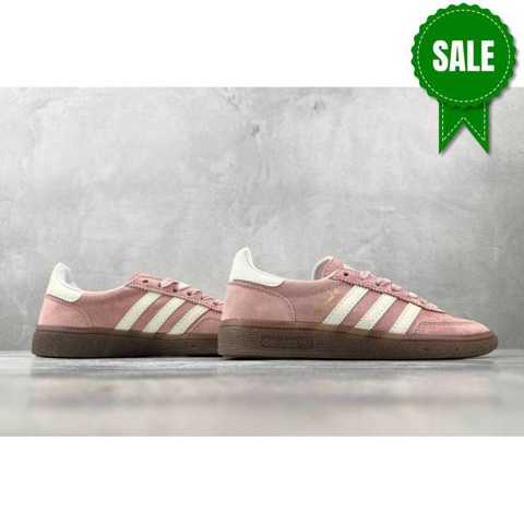Обувь КроссовКи Кроссовки AdidAs Originals HANDBALL SPEZIAL Розово-белые KJ6305 Экспорт Удобство