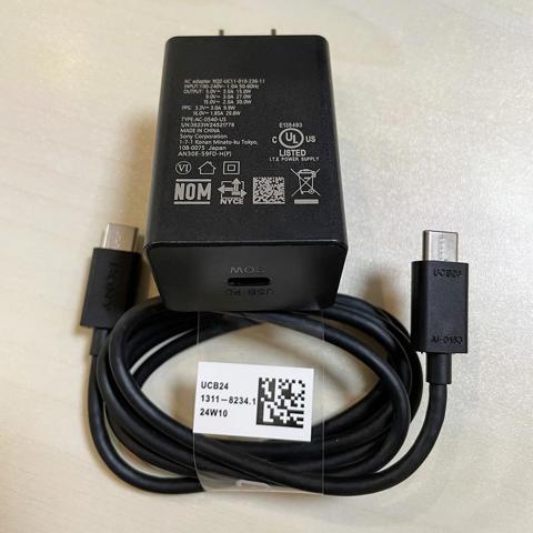 XQZ-UC1 30W PD Быстрое зарядное устройство UCB24 Кабель с двумя разъемами Type-C для Sony Xperia 1 IV Xperia 5 IV Xperia PRO-I