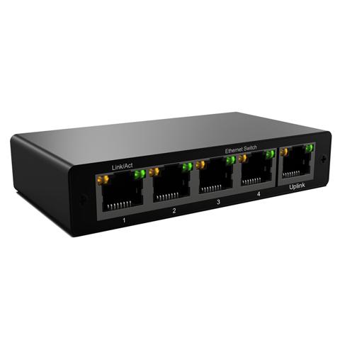 Сетевой разветвитель Gigabit, 1000 Мбит/с, RJ45 LAN 1-4