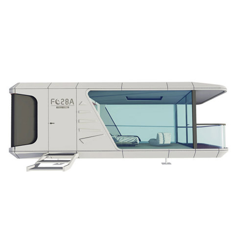 SpaceCapsuleMobileHome — модульно собираемый и транспортируемый дом для проживания.