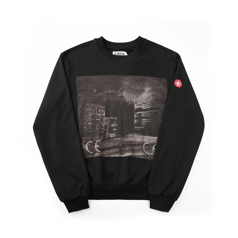 пальто осеннее топ базовый C.E CAV EMPT INS Суперпопулярный Свитшот Унисекс С Круглым Вырезом Звездная Ночь Токио Свободного Кро