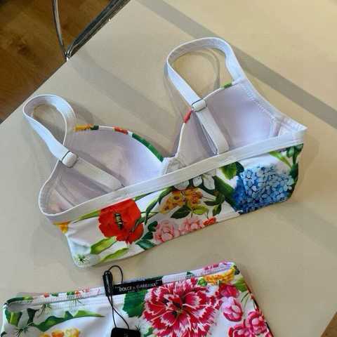 копия 1: 1 Классический бикини D&G D&G❤Купальники, подходящие для различных сценариев‍♀Пляжный купальник для бассейна, горячих и