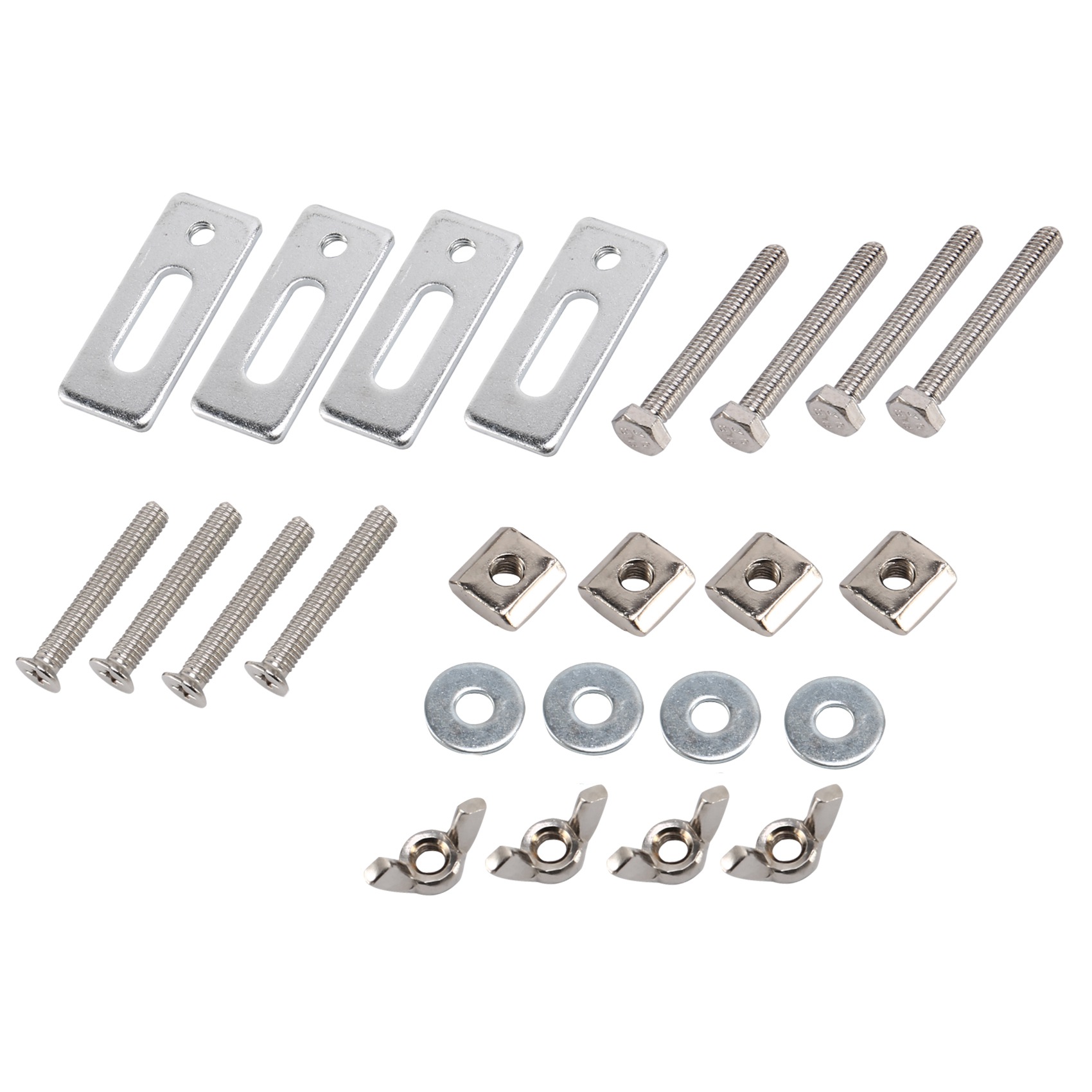 

Комплект из 4-х Т-образных зажимов, Мини-Т-образных прижимных зажимов, совместимых с фрезерными станками с ЧПУ 3018-PRO, 3018-PROVer, 1810-PRO