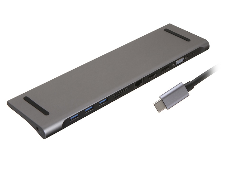 Хаб Baseus Enjoyment Series Type-C Notebook PD / HD4Kx2 / VGA / RJ45 ...