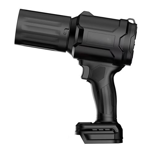 Ручной мощный турбовентиляторный литиевый фен для волос со скоростью ветра 200 миль в час для батареи 18 В