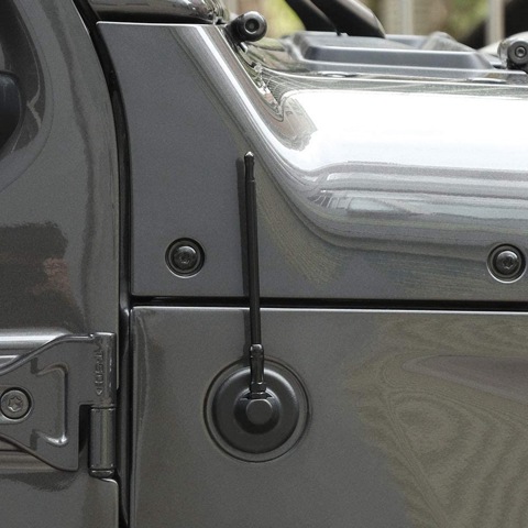 Радиоантенна для Wrangler Гибкая металлическая автомобильная радиоантенна для Jeep Wrangler JK JKU JL JLU 2007-2020
