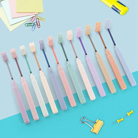 Маркеры Милые Эстетичные ручки Разных цветов, Библейские маркеры с мягким наконечником