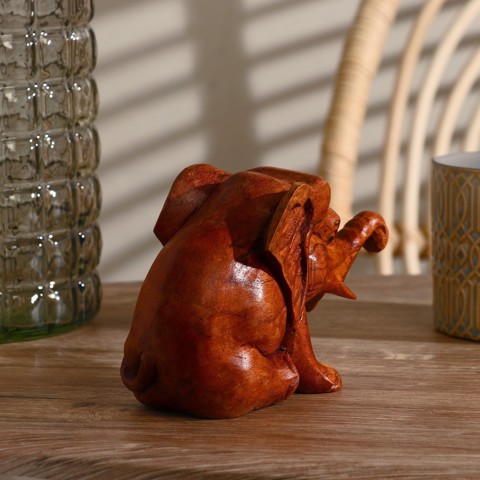 Сувенир 'Слоник', 16x11x8 см, дерево