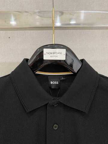копия 1: 1 Новая продукция: Летняя мужская поло с логотипом Boss 5ss! Классическая деловая мужская одежда высокого класса, стиль